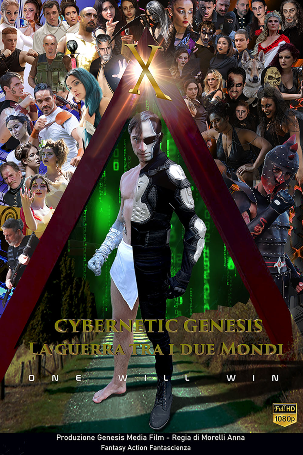 Locandina film Cybernetic Genesis - La guerra tra i due mondi