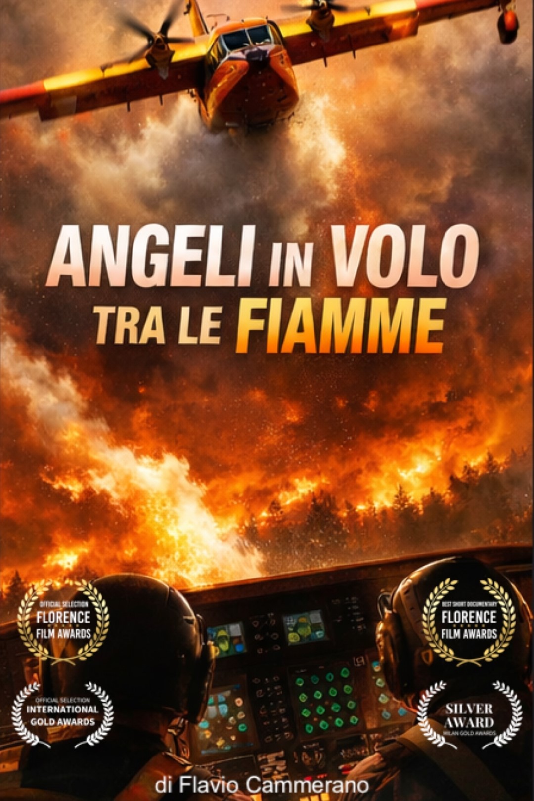 Locandina film Angeli in volo tra le fiamme
